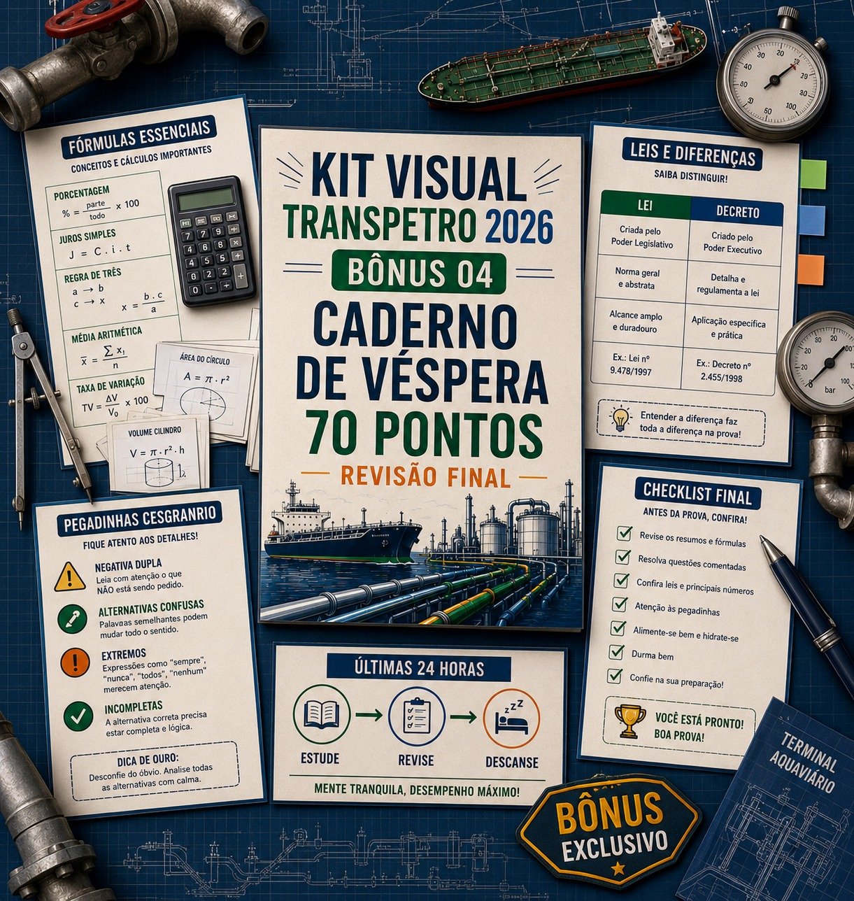 Caderno de Véspera 70 Pontos